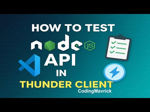 🔴 How to Test Node.Js API in Thunder Client | Series from Zero to Cloud Live 2025 | (E-66)