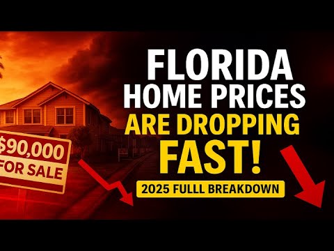 Florida Home Prices Are DROPPING Faster Than Expected