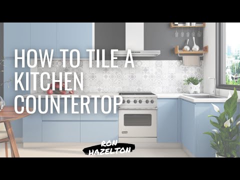 How to Tile a Kitchen Countertop