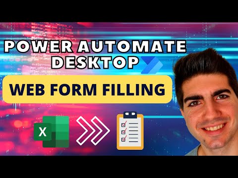 Power Automate Deskop - How To Fill Data From Excel To Web Form (Full Tutorial)