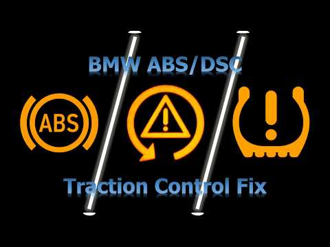 BMW Traction Control ABS DSC DTC issue or loss of engine power