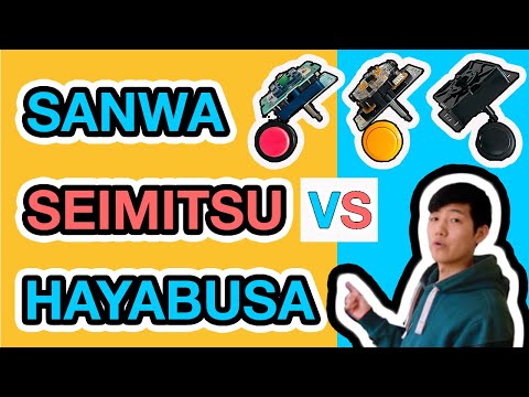 Sanwa vs Hayabusa Vs Seimitsu Review Detail Comparison 2019 HD