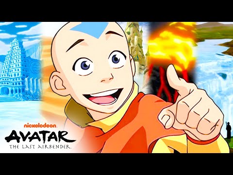 Team Avatar Travels the World & Discovers New Places! | Avatar: The Last Airbender