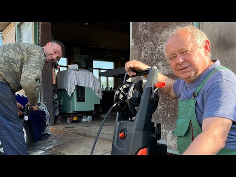 Кузов на зіл 131 ( мерседес) мийка високого тиску  Дніпро М PW-18RI