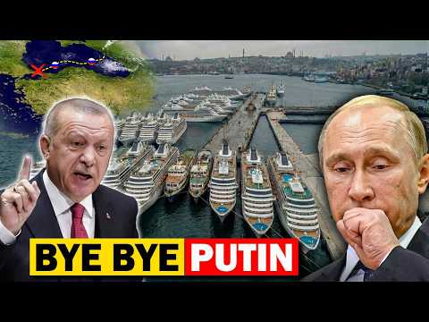 Moscow's Turkey Port Links IS GONE—Ships Stuck in Straits as Turkey SHUTS DOWN Border Crossings
