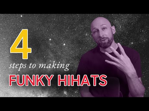 4 steps to make funky hihats like Tale of Us or Maceo Plex