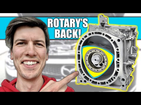 Mazda Brought Back The Rotary Engine!