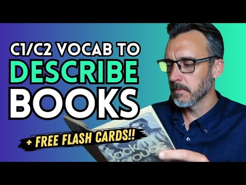 10 IMPRESSIVE ADJECTIVES TO DESCRIBE BOOKS / USEFUL VOCABULARY FOR CAMBRIDGE EXAM BOOK REVIEWS