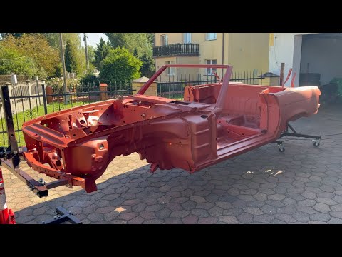 Mercedes R107 SL450 First Stage Restoration – Stripping to Bare Metal & Anti-Corrosion Protection