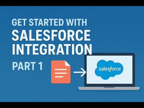 Get Started with @salesforce Integration - Part 1