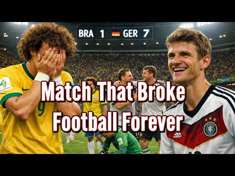 The Match That Broke Football Forever… Brazil 1–7 Germany