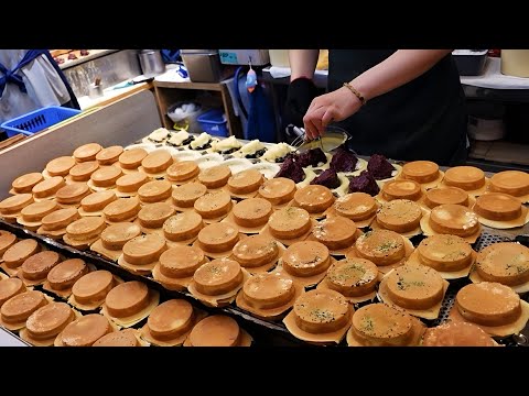 整齊排列的紅豆餅大軍!北部5間車輪餅名店一次看到飽