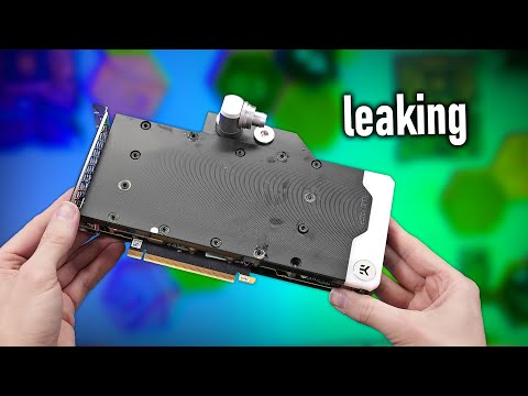 Massive Aging – GPU Cooler Suddenly Leaked After 4 Years