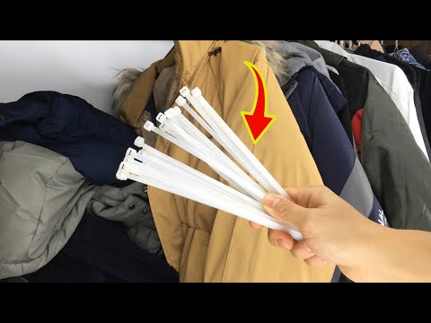 No Space for Thick Clothes? Try This Smart Storage Hack!