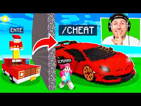 Ich CHEATE HEIMLICH im 1000€ BAU BATTLE in Minecraft!