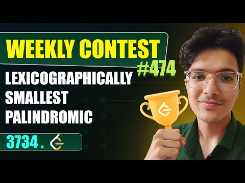 Lexicographically Smallest Palindromic Permutation Greater Than Target | LeetCode 3734