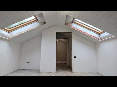 Я рискнул сделать потолок на чердаке сам… Итог меня удивил! (все этапы + смета)