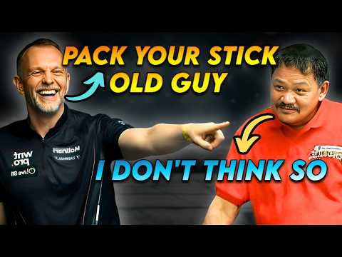 CONFIDENT Young Player Did Not Expect This COMEBACK From 70 YEAR OLD Legend