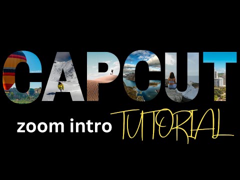 CapCut Tutorial Cinematic Zoom Text Intro l PC #cinematicintro #capcuttutorial #capcut