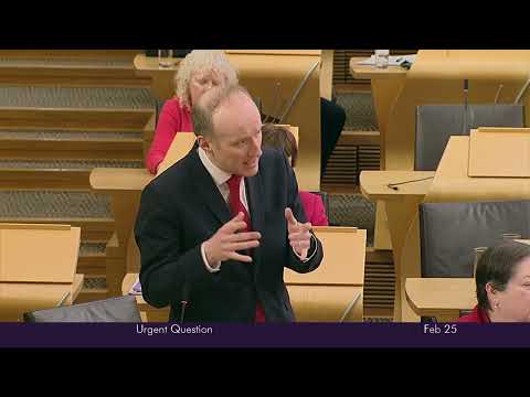 Urgent Question - 25 February 2026