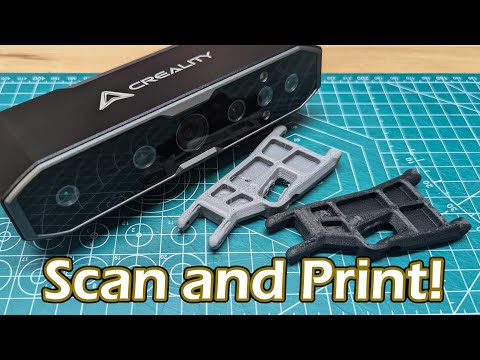 Scanning and Printing RC Car Parts with the Creality CR-Scan Otter