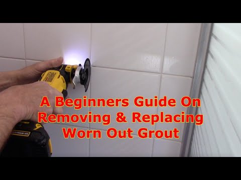How To Remove And Replace Grout In A Shower | DIY For Beginners