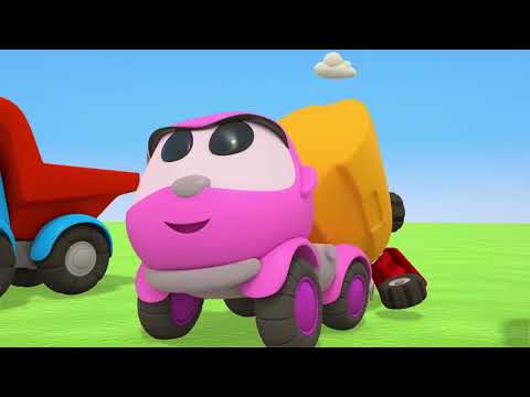 Car Cartoons for Kids | Songs with Leo and Lea | Cars for Kids & Nursery Rhymes