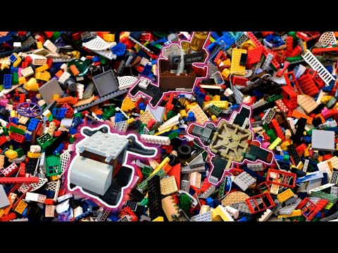 Собрал новые постройки из коробки Lego