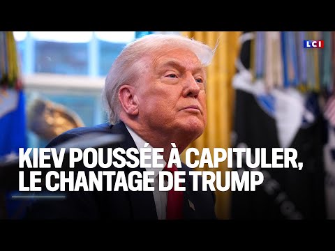 Plan de paix américain : Kiev poussée à capituler, le chantage de Trump｜LCI