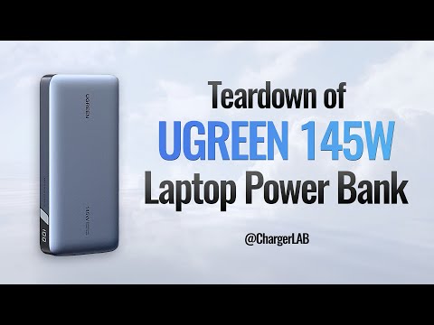 Teardown of UGREEN 145W Superbox Laptop Power Bank (25000mAh)