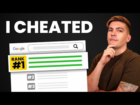 How I Cheated Google And Ranked My Website #1 On Google (SEO Hack)