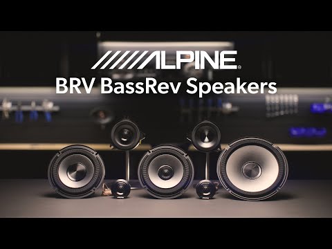 Alpine BassRev™ car speakers | Crutchfield