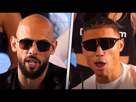 Andrew Tate vs Chase DeMoor | FULL FINAL PRESS CONFERENCE | Misfits Boxing