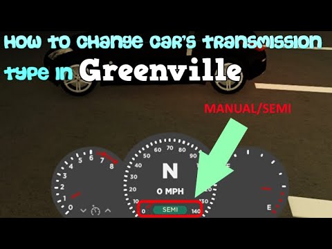 How To Change Car's Transmission Type In Greenville ROBLOX