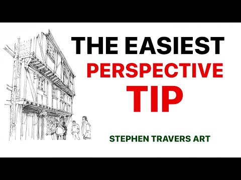 The Easiest Perspective Tip - This is the technique I always use.
