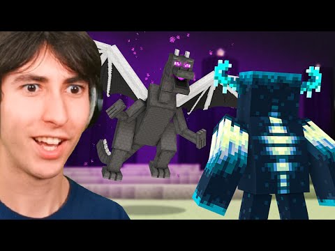 I Found the Warden vs Ender Dragon Animation!