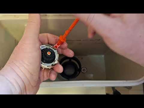 How to fix a leaking toilet with a constant stream of water on an Ideal Standard Toilet.