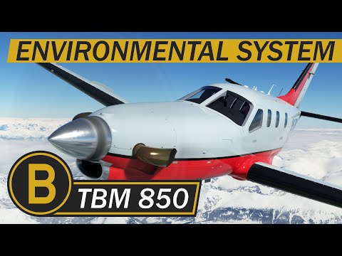 Black Square TBM 850 MSFS - Environmental System