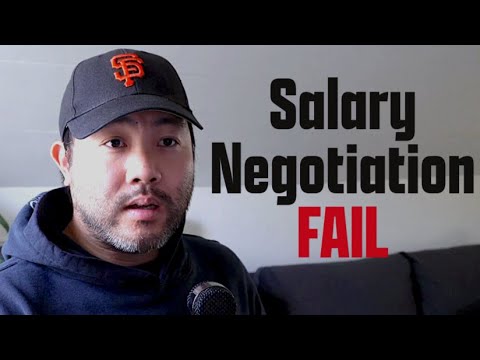 I Failed My Tech Salary Negotiation - How I Lost 30K in 30 seconds