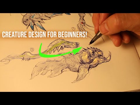 Easy Creature Drawing Tutorial Anyone Can Follow!