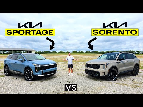 BEST KIA SUV?? -- 2026 Kia Sportage vs. Kia Sorento: Comparison