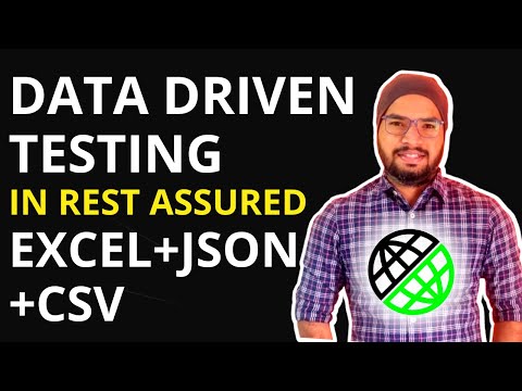 Data Driven Testing in Rest Assured Using Excel JSON and CSV File