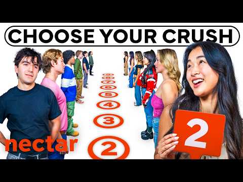 7 guys face 7 girls and reveal their crush