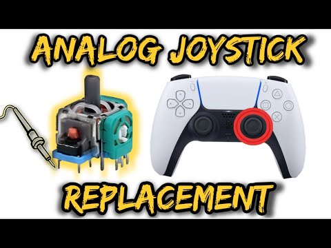 Analog Joystick Replacement For PS5 DualSense Controller DIY (Soldering)