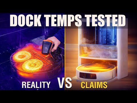 Heated Robot Vacuum Mop Docks: Claims vs Reality (Thermal / Temp Tests)