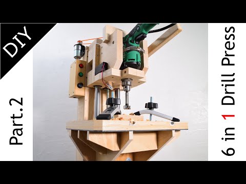 Making of 6 in 1 Drill Press( Drill Stand ) Part 2