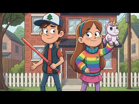 Жизнь Диппера  и Мейбола до Гравити Фолз ￼