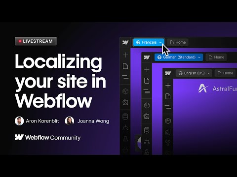 Localization in Webflow