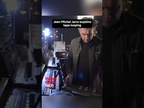 Jean-Michel Jarre explains DIY tape looping: "In those days we had no sequencers"