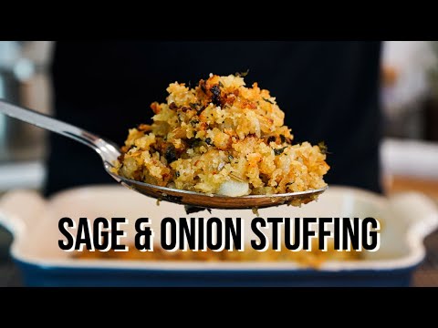 The Easiest and Tastiest Sage and Onion Stuffing | Christmas Recipe